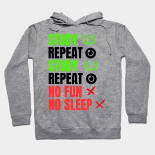 Study and repeat Hoodie